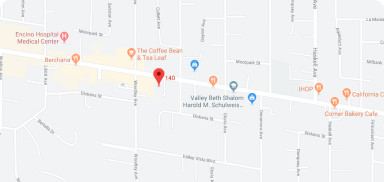 Location map of the following address: 16030 Ventura Blvd.